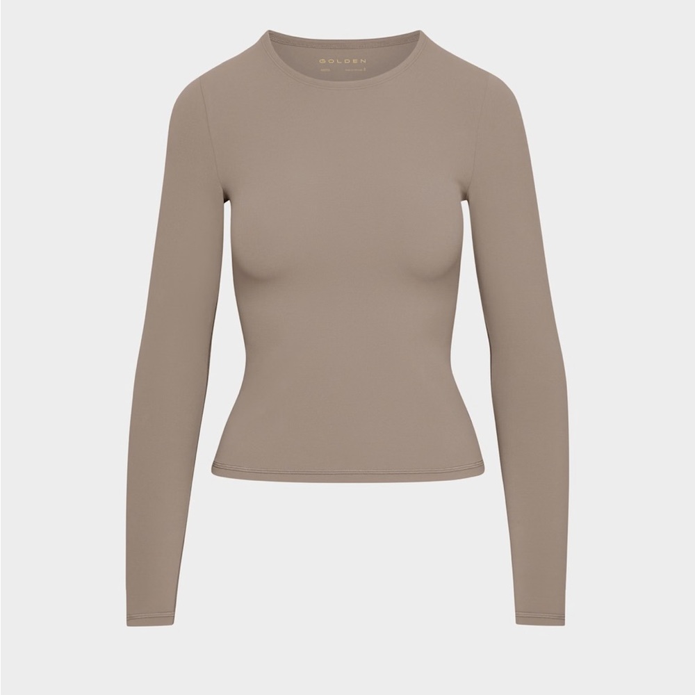 ARITZIA BROWN LONG SLEEVE TOP